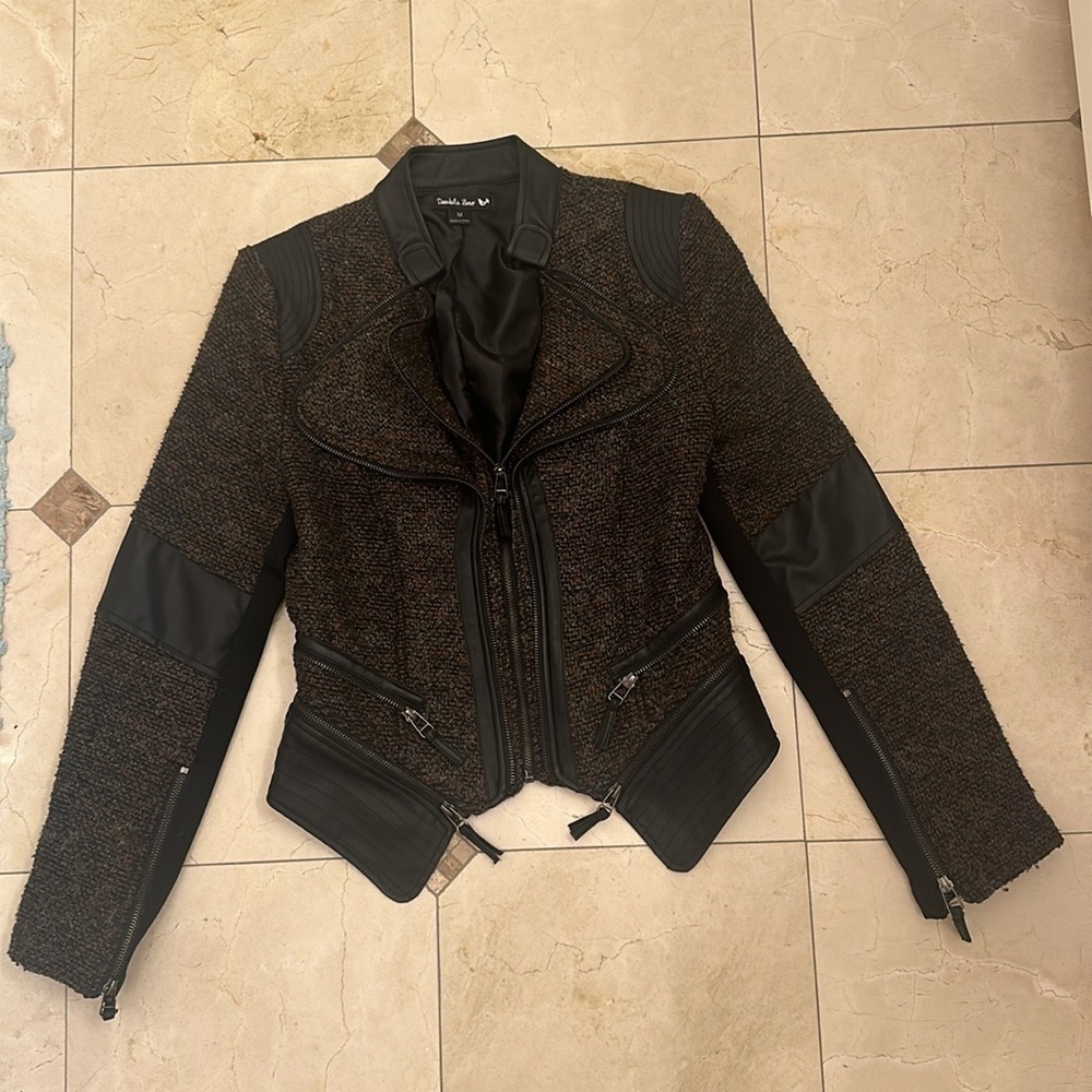 🆕 DOUBLE ZERO moto jacket size medium 🔥 - Picture 7 of 10